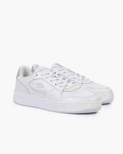 Tênis Lacoste L001 Set Couro Masculino Cor Branco