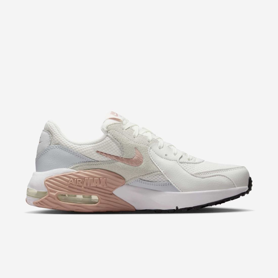 Tênis Nike Air Max Excee Feminino Cor Branco/Cinza/Rosa