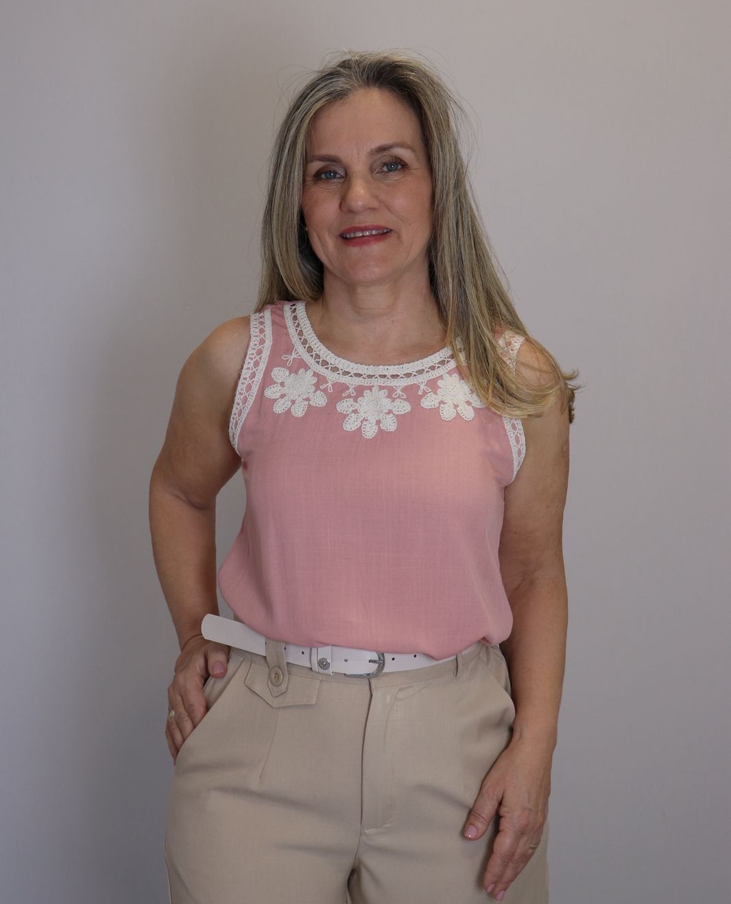 Blusa Maxma Regata Feminino Cor Rosa Blusa Maxma Regata Feminino Cor Rosa