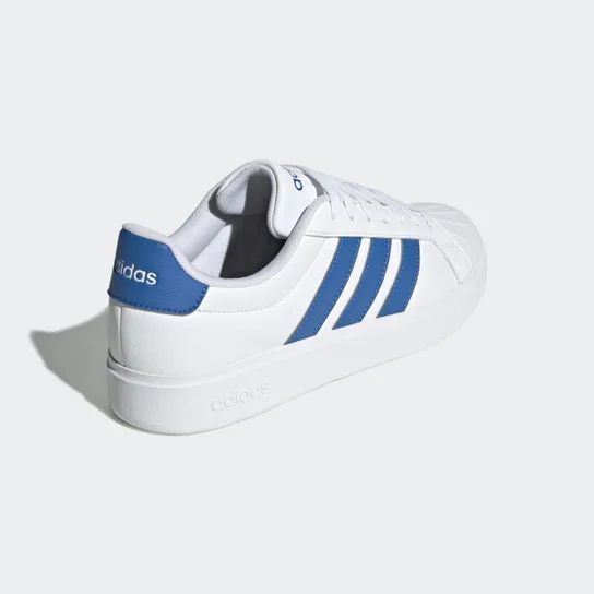 Tênis Adidas Sreet Talk Masculino Cor Branco/Azul