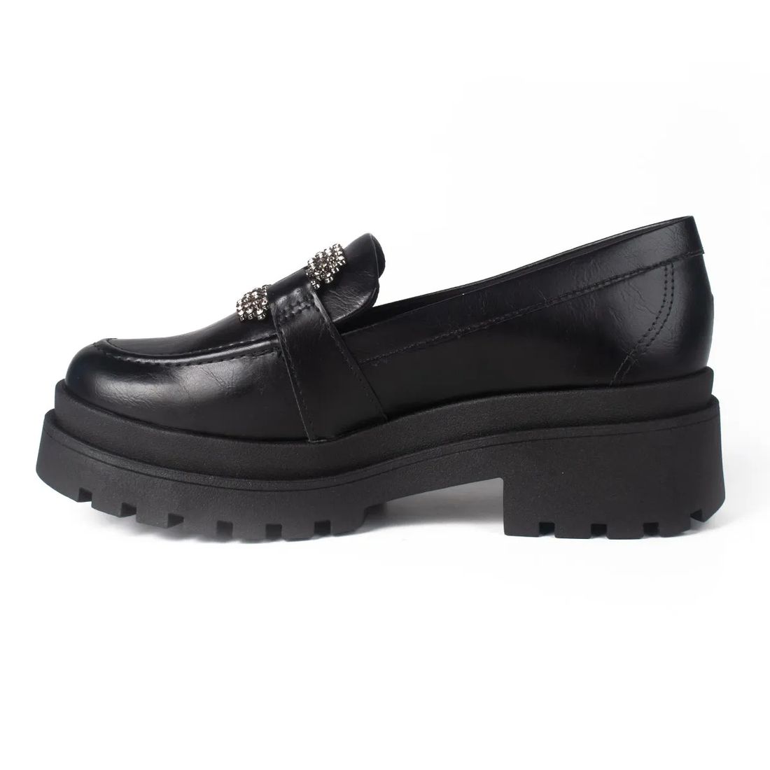 Mocassim Loafer Dakota Tratorado Feminino Cor Preto