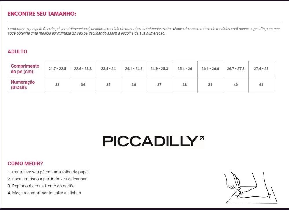 Mule Piccadilly Feminino Cor Off White