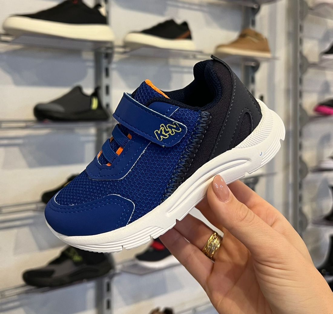 Tênis Klin New Sport Mini Infantil Cor Azul Royal Tênis Klin New Sport Mini Infantil Cor Azul Royal