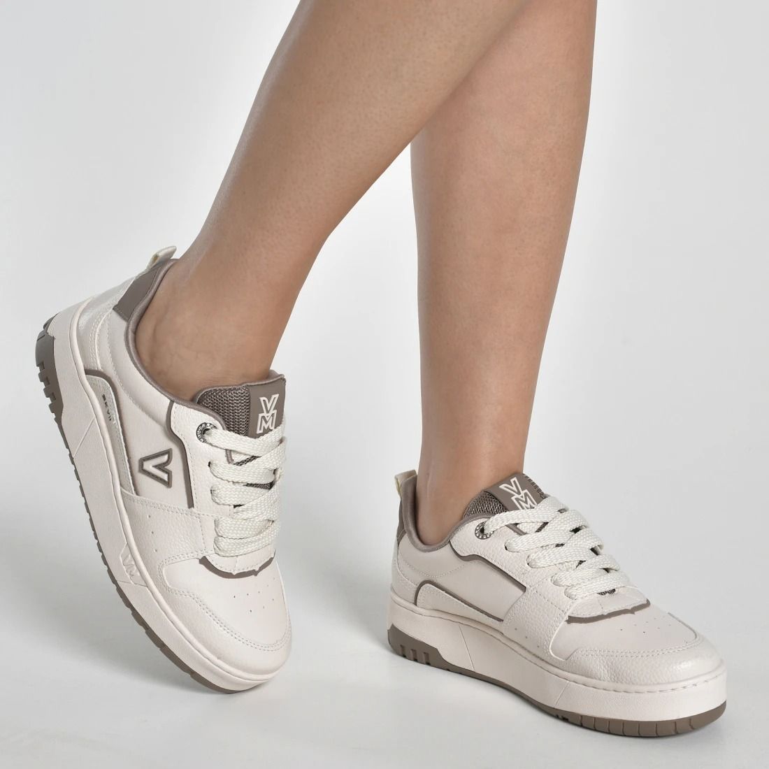 Tênis Via Marte Casual Feminino Cor Marfim