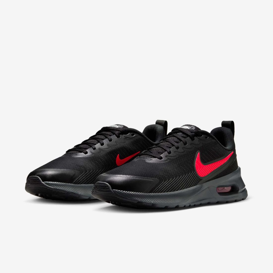Tênis Nike Air Max Nuaxis Masculino Cor Preto/Vermelho Tênis Nike Air Max Nuaxis Masculino Cor Preto/Vermelho