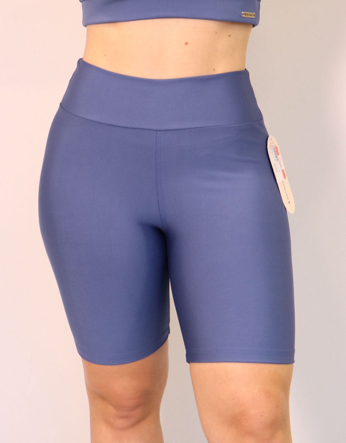 Bermuda Karamoella Feminino Cor Azul Bermuda Karamoella Feminino Cor Azul