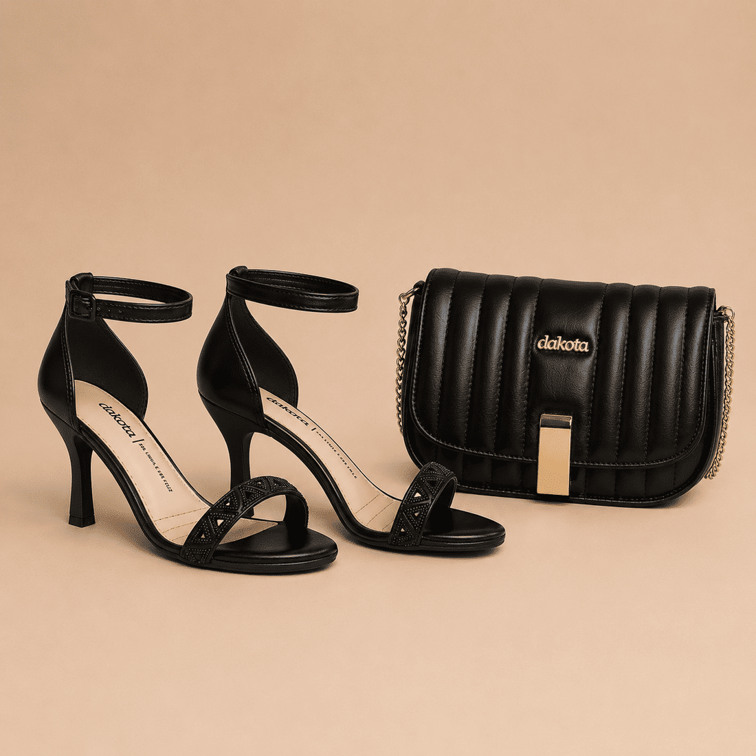 Sandália Dakota Salto Fino Feminino Cor Preto Sandália Dakota Salto Fino Feminino Cor Preto