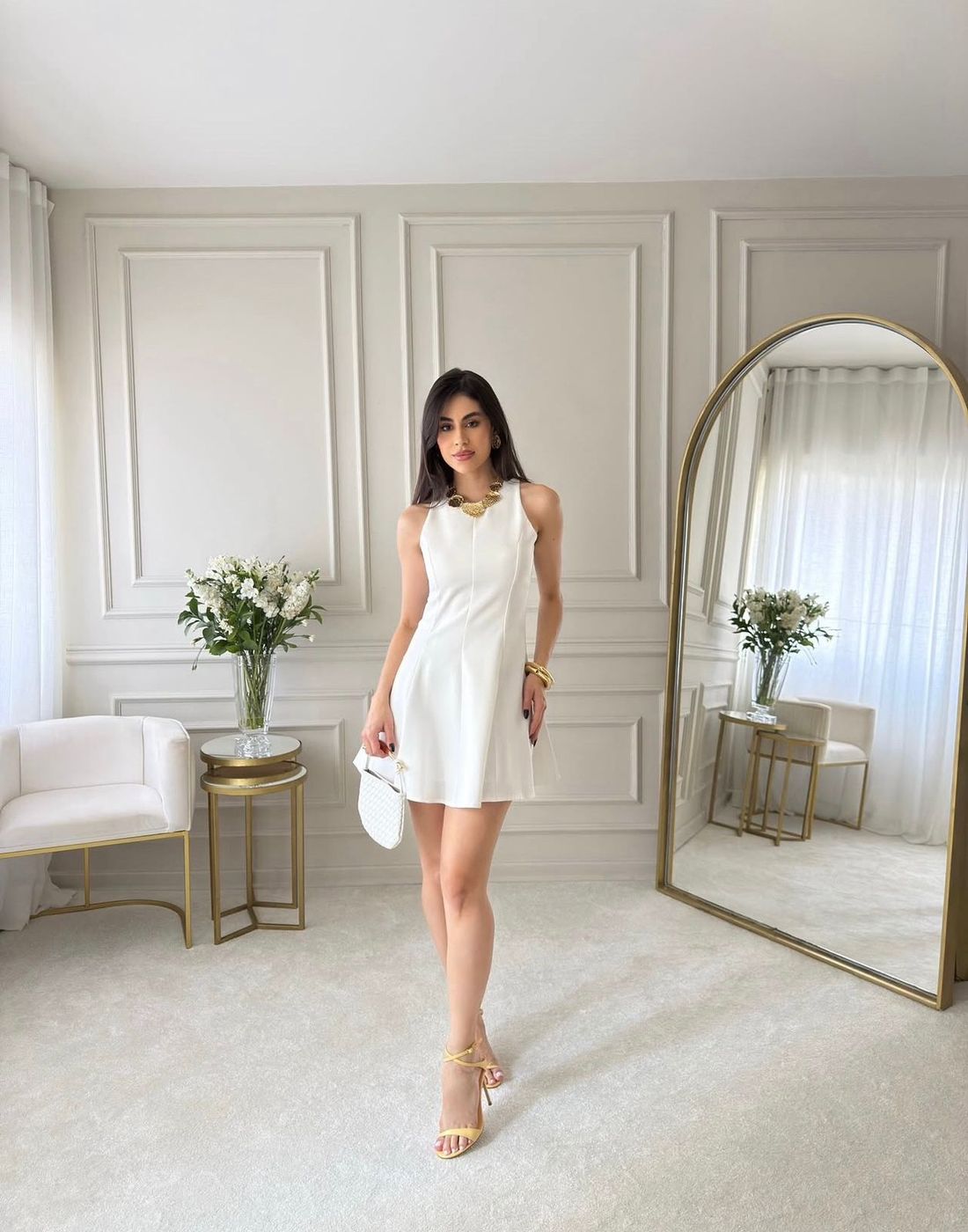 Vestido My Crush Feminino Cor Branco