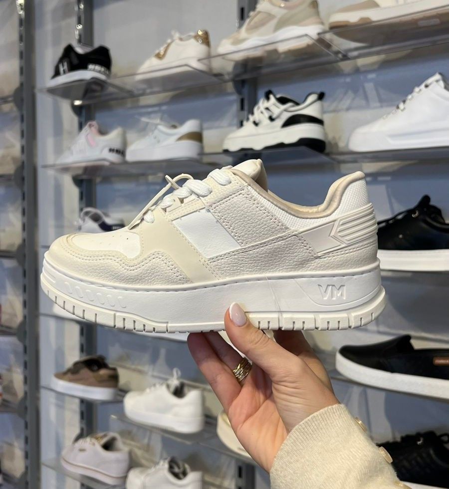 Tênis Via Marte Casual Feminino Cor Marfim