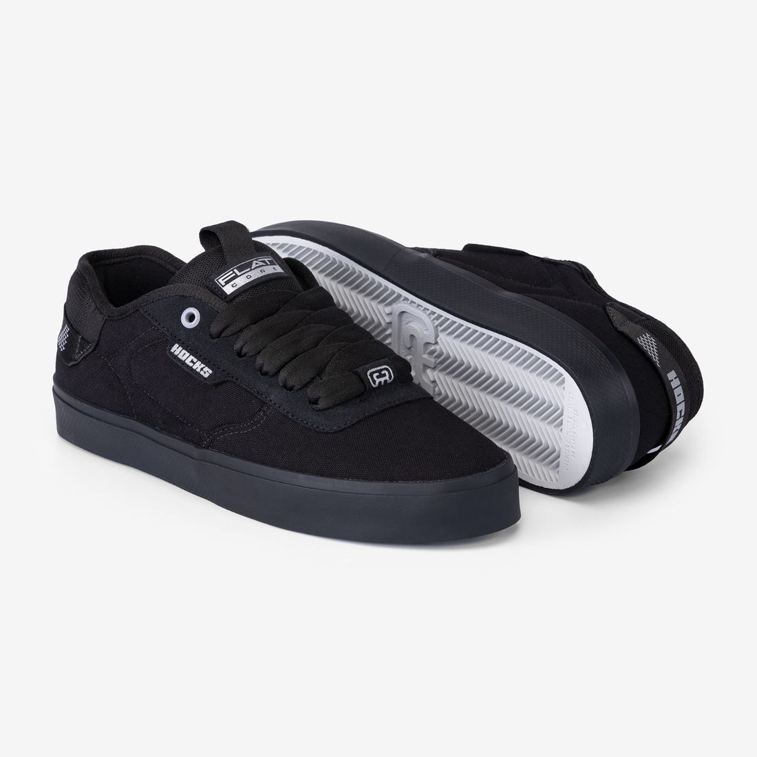Tênis Hocks Skate Flat Core Masculino Cor Preto Reflexivo