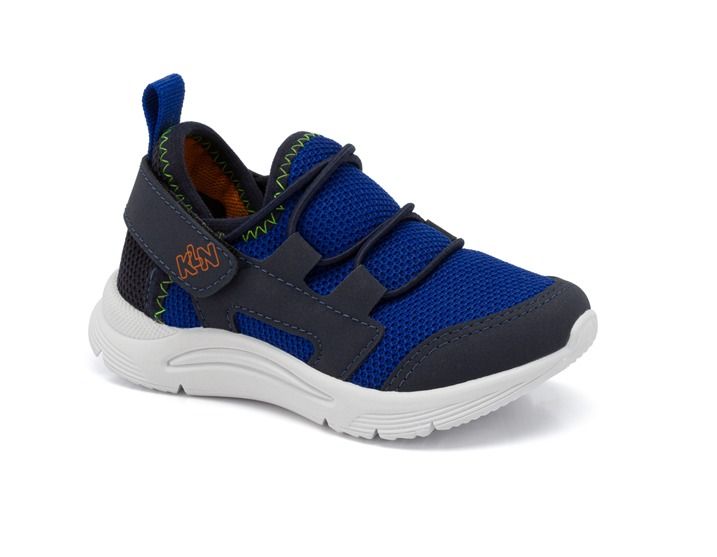 Tênis Klin New Sports Mini Infantil Masculino Cor Azul Marinho Tênis Klin New Sports Mini Infantil Masculino Cor Azul Marinho