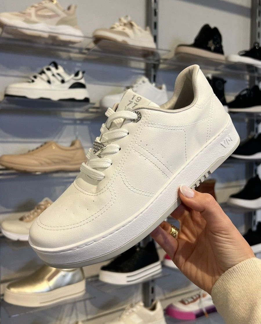 Tênis Via Marte Casual Feminino Cor Branco