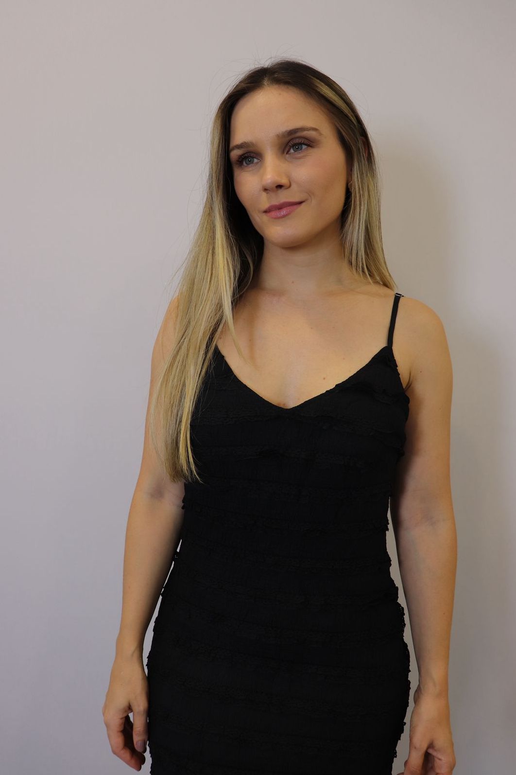 Vestido Bellina Feminino Cor Preto