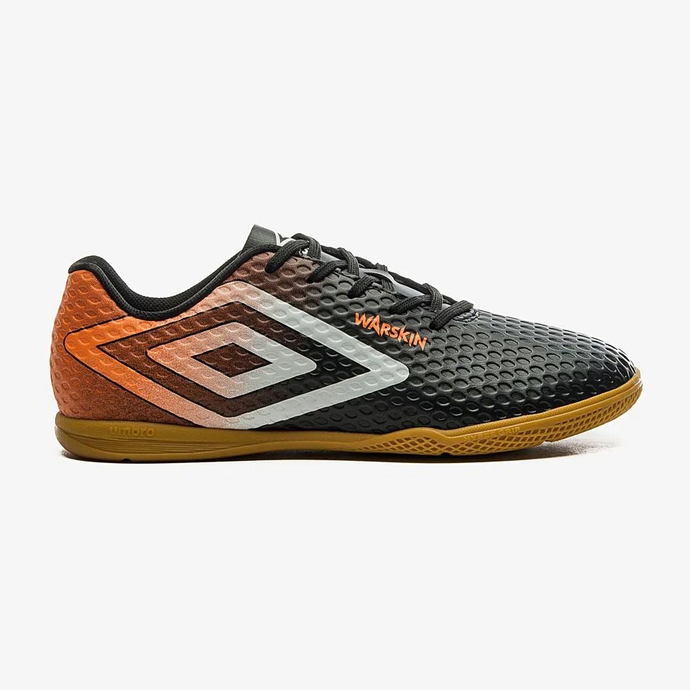 Chuteira Umbro Futsal Warskin Jr Masculino Cor Preto Chuteira Umbro Futsal Warskin Jr Masculino Cor Preto