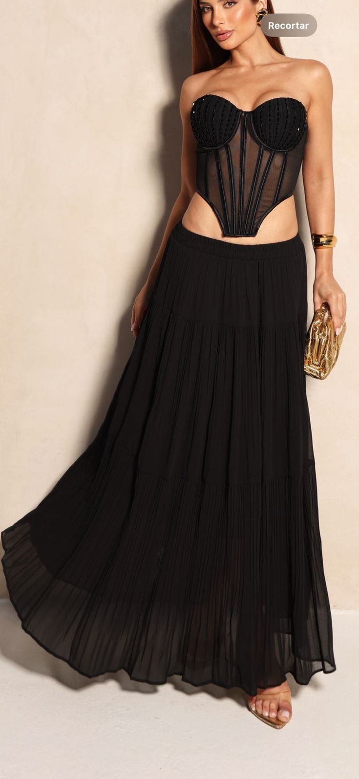 Saia Bellina Feminino Cor Preto Saia Bellina Feminino Cor Preto