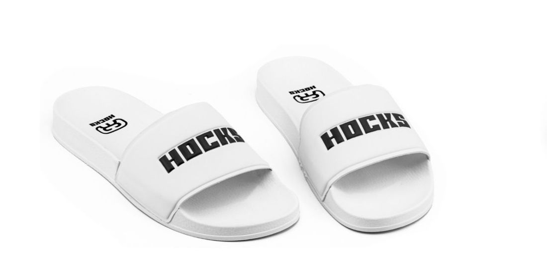 Slide Hocks Masculino Cor White