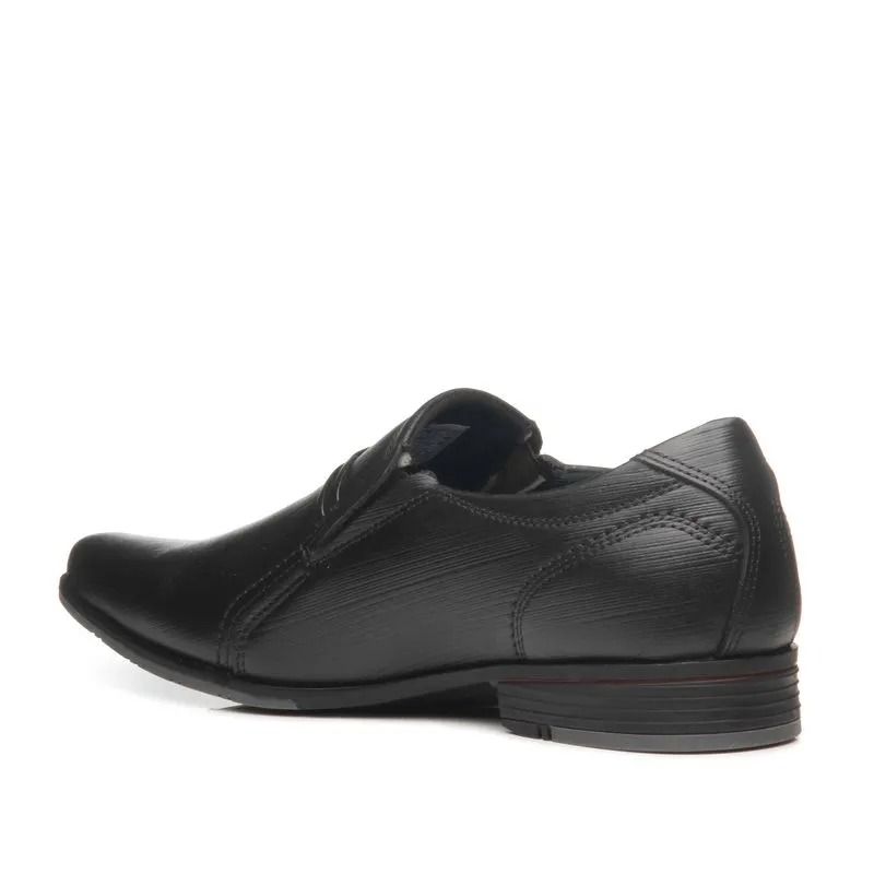 Sapato Social Pegada Em Couro Masculino Cor Preto Sapato Social Pegada Em Couro Masculino Cor Preto