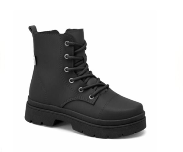 Coturno World Colors Infantil Feminino Preto