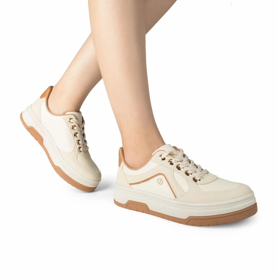 Tênis Dakota Casual Feminino Cor Bege Tênis Dakota Casual Feminino Cor Bege