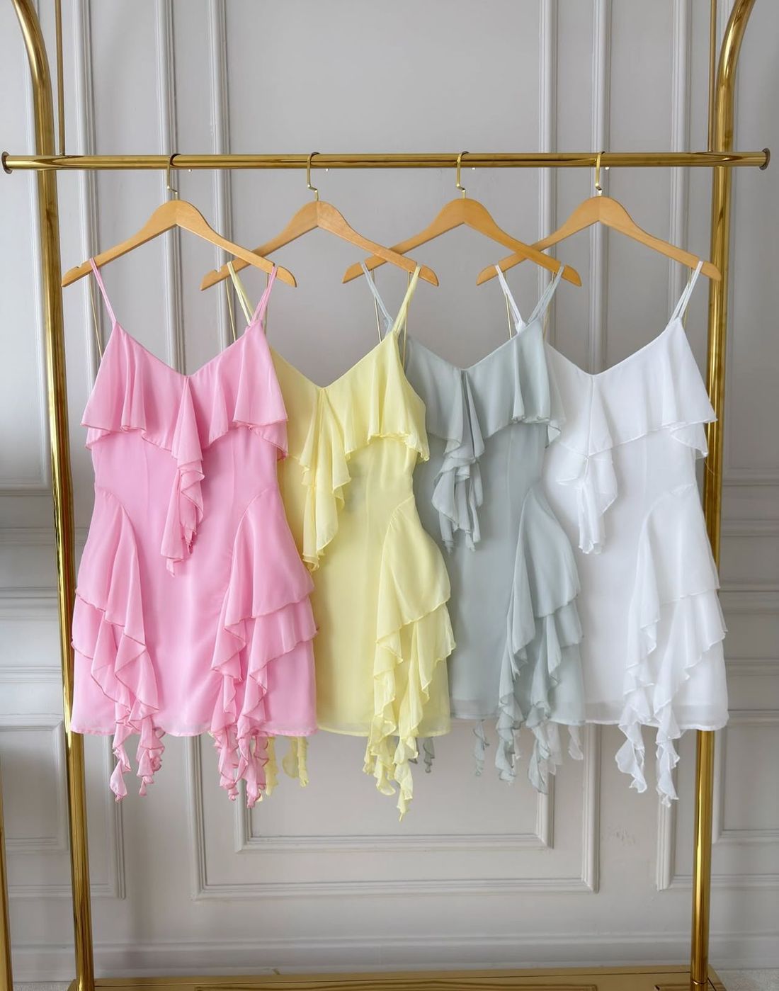 Vestido Curto My Chush Feminino Cor Rosa