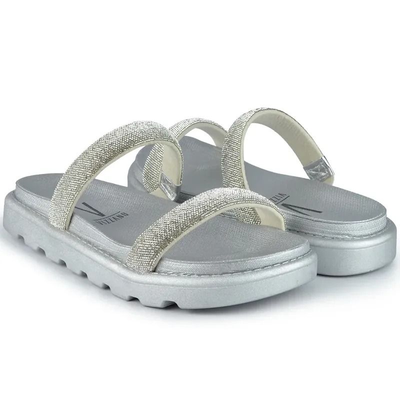 Papete Vizzano Com Brilho Feminino Cor Prata Papete Vizzano Com Brilho Feminino Cor Prata