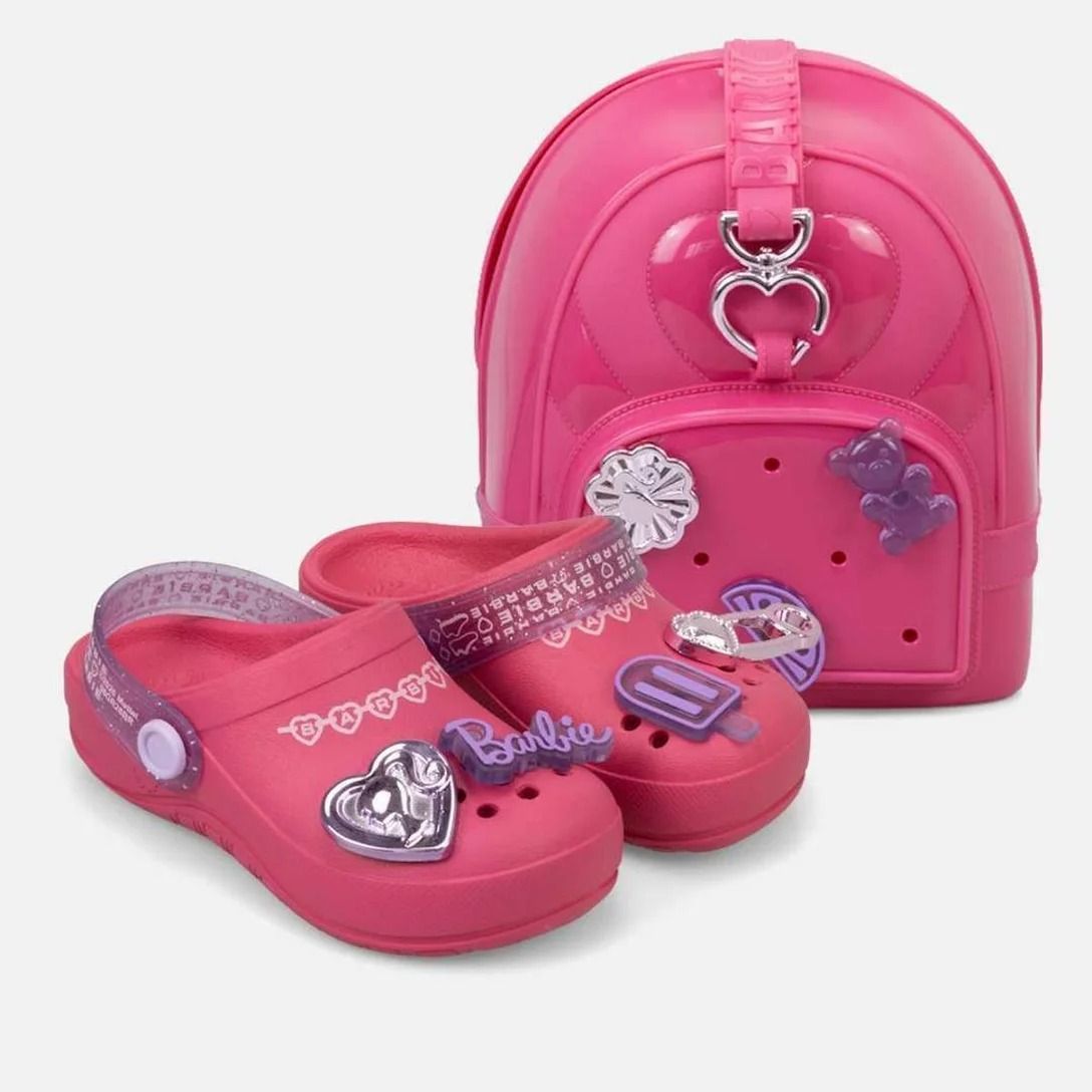 Babuche Grendene Kids Barbie Mochila Infantil Cor Rosa Babuche Grendene Kids Barbie Mochila Infantil Cor Rosa