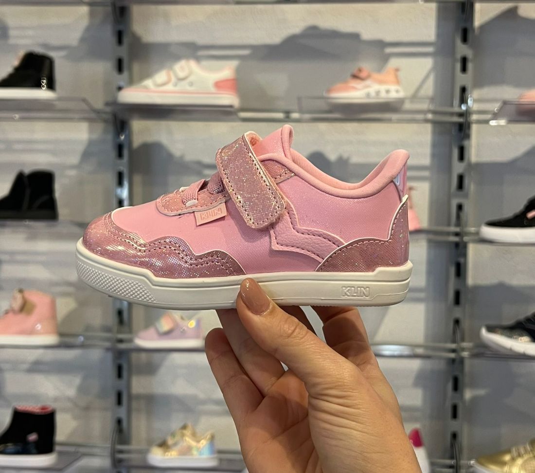Tênis Klin Sky Infantil Feminino Cor Rosa