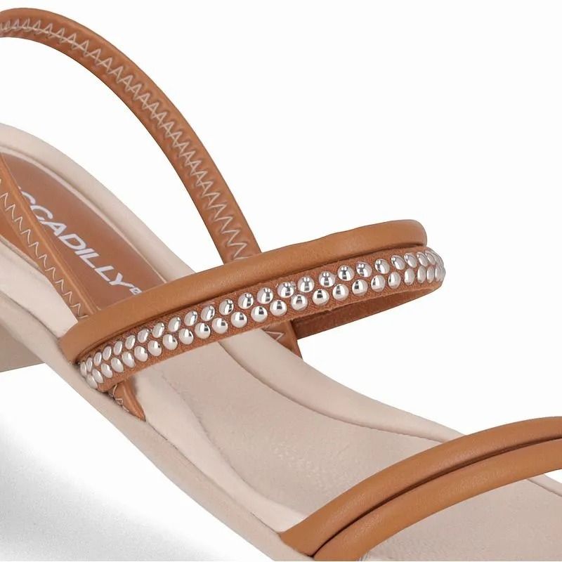 Sandália Piccadilly Salto Baixo Feminino Cor Marrom Mascavo Sandália Piccadilly Salto Baixo Feminino Cor Marrom Mascavo