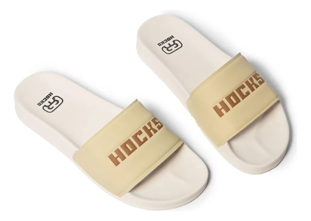 Chinelo Hocks Slide Cor Cream Nuts Chinelo Hocks Slide Cor Cream Nuts
