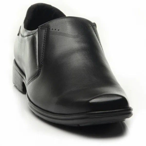 Sapato Social Em Couro Masculino Cor Preto Sapato Social Em Couro Masculino Cor Preto