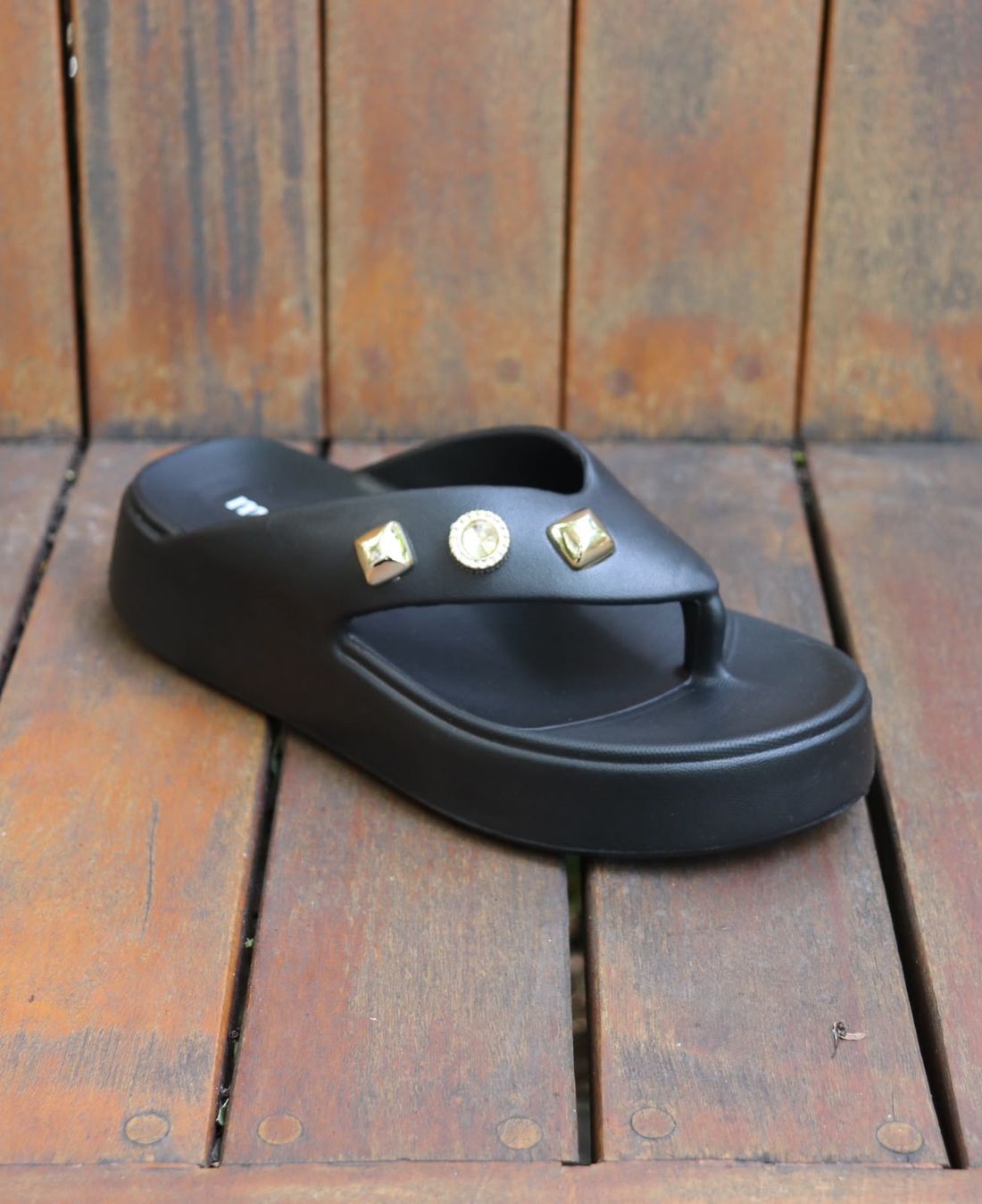 Chinelo Flat Moleca Gaspea Feminino Cor Preto Chinelo Flat Moleca Gaspea Feminino Cor Preto