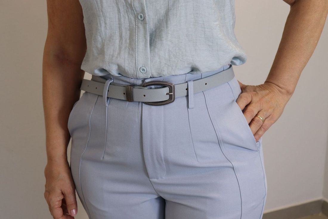 Calça Maxma Alfaiataria Feminino Cor Azul