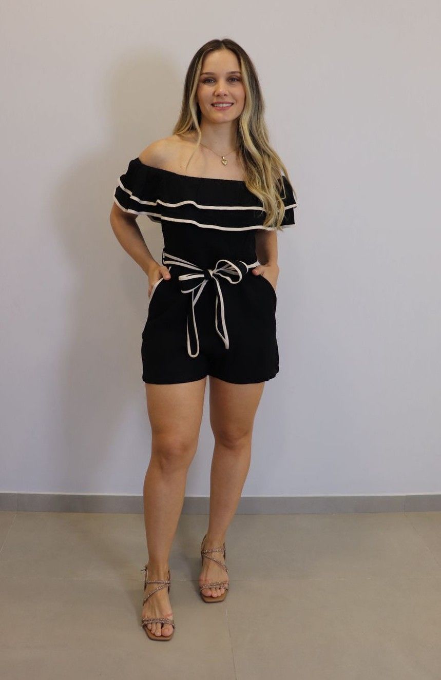 Macaquinho My Crush Feminino Cor Preto