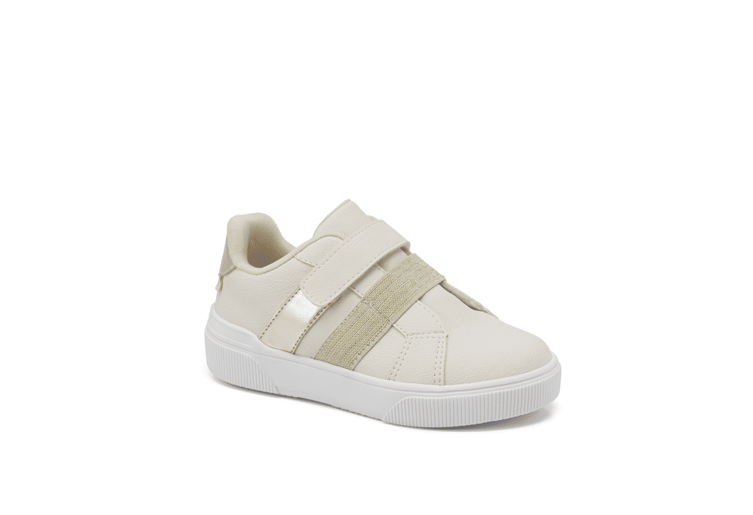 Tênis Klin Sky Infantil Feminino Cor Bege