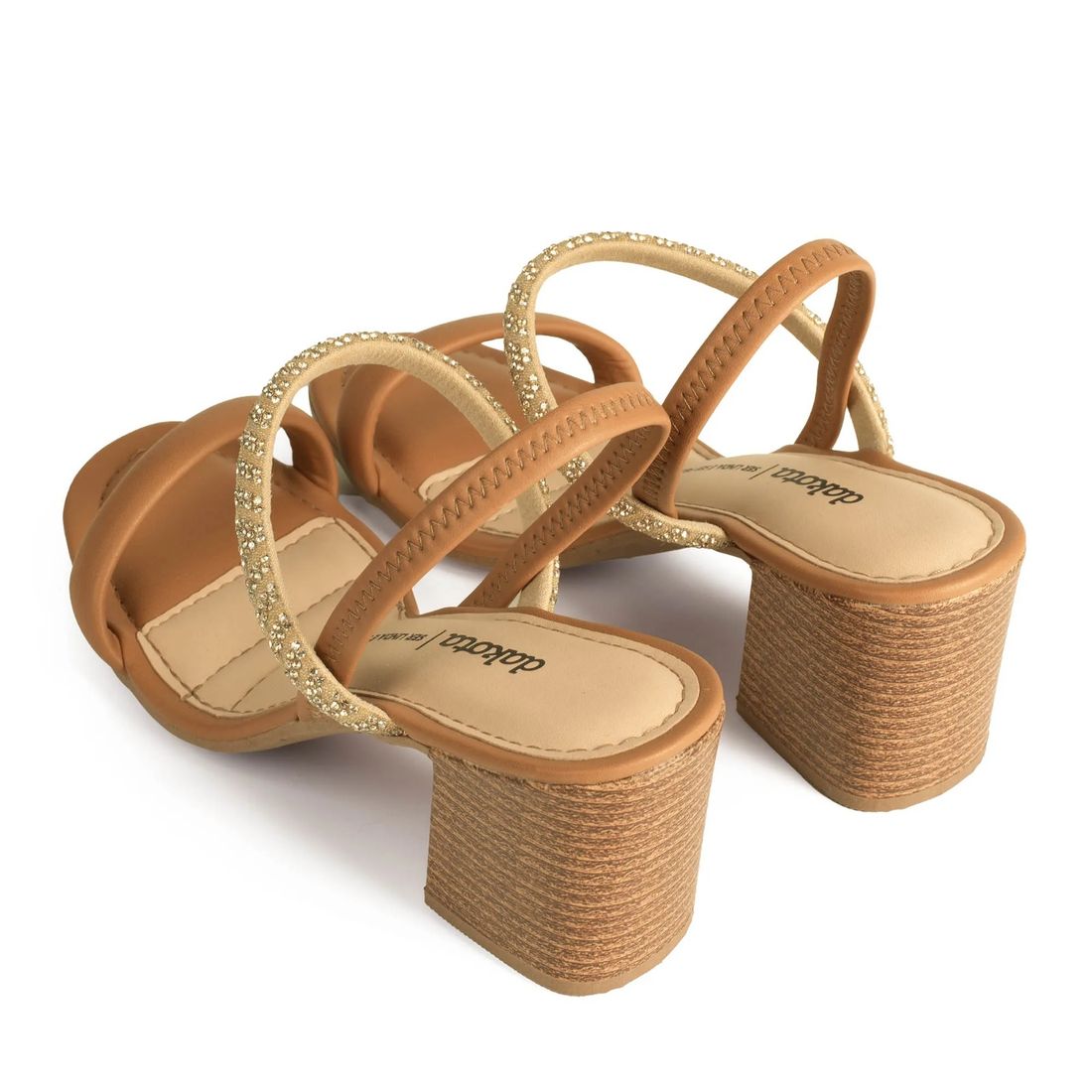 Sandália Dakota Salto Bloco Feminino Cor Caramelo Sandália Dakota Salto Bloco Feminino Cor Caramelo