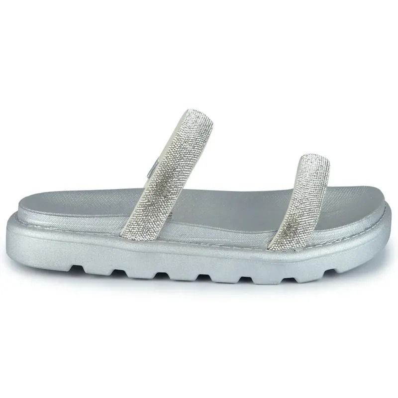 Papete Vizzano Com Brilho Feminino Cor Prata Papete Vizzano Com Brilho Feminino Cor Prata