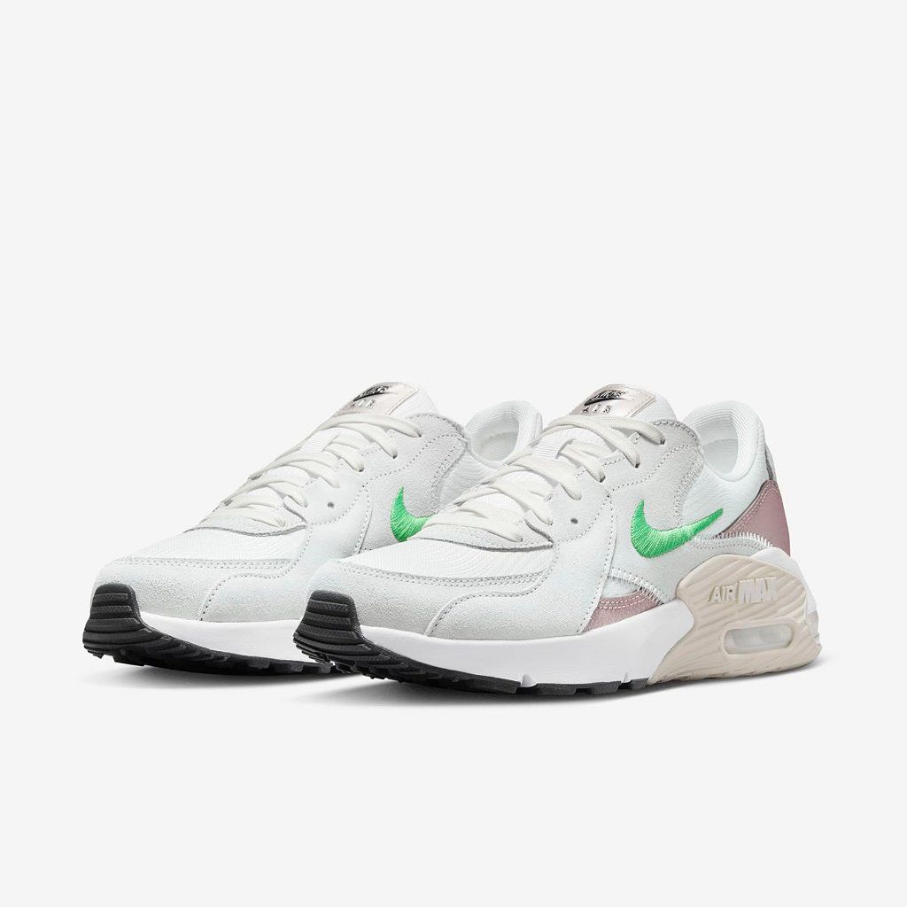 Tênis Nike Air Max Excee Feminino Cor Branco/Verde Tênis Nike Air Max Excee Feminino Cor Branco/Verde