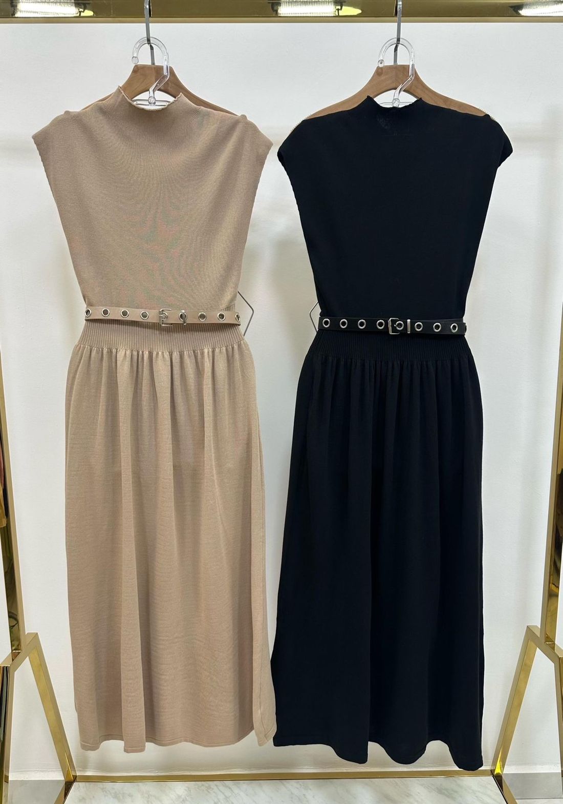 Vestido Bellina Evâse Modal Feminino Cor Nude Vestido Bellina Evâse Modal Feminino Cor Nude