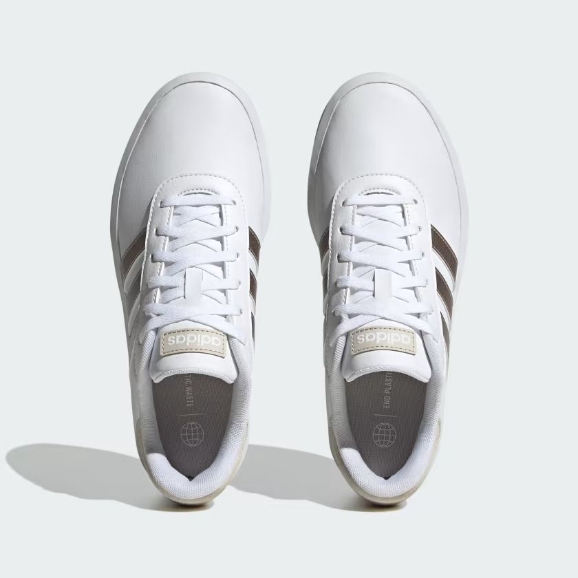 Tênis Adidas Court Platform Feminino Cor Branco Tênis Adidas Court Platform Feminino Cor Branco