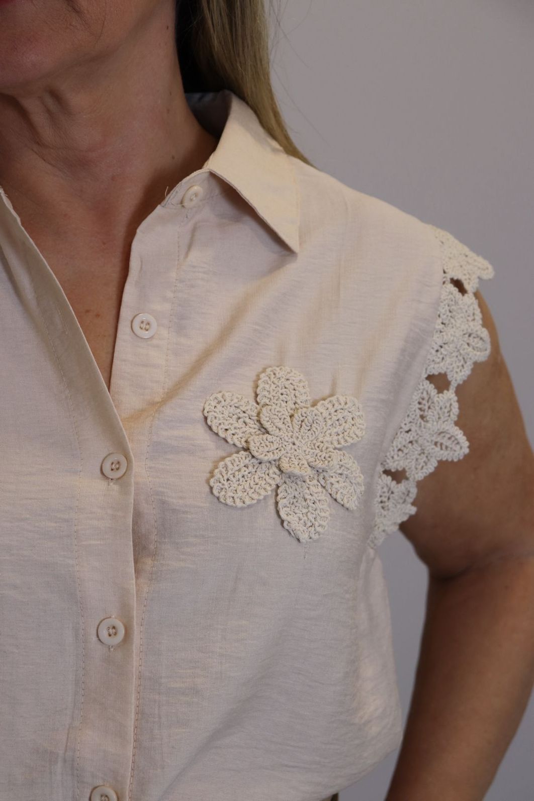 Camisa Maxma Regata Feminina Cor Nude Camisa Maxma Regata Feminina Cor Nude