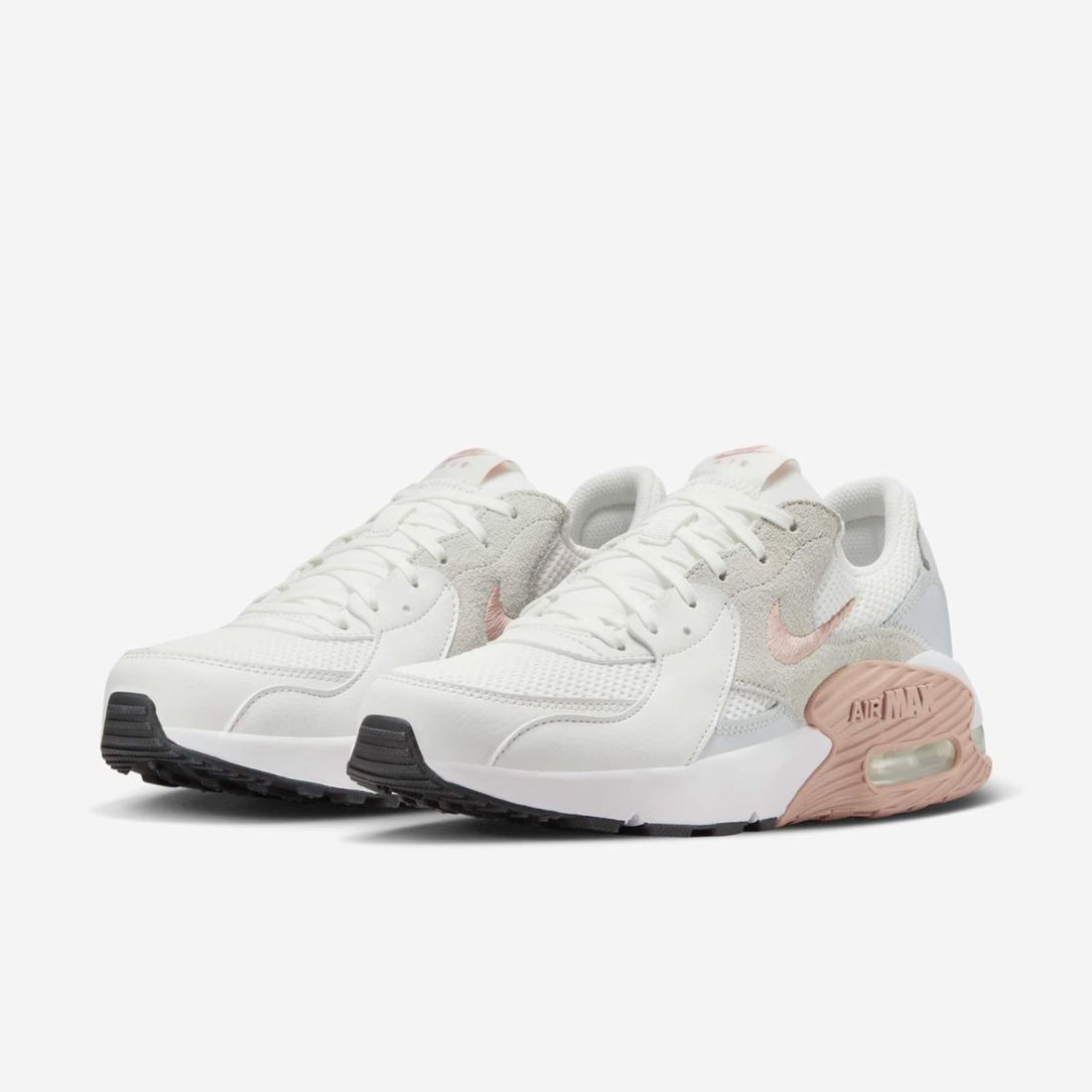 Tênis Nike Air Max Excee Feminino Cor Branco/Cinza/Rosa