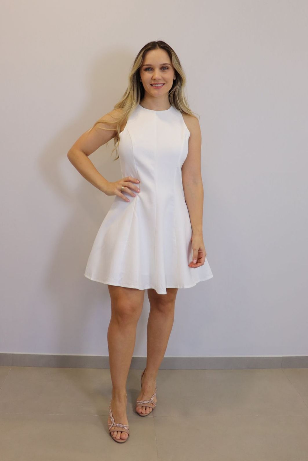 Vestido My Crush Feminino Cor Branco
