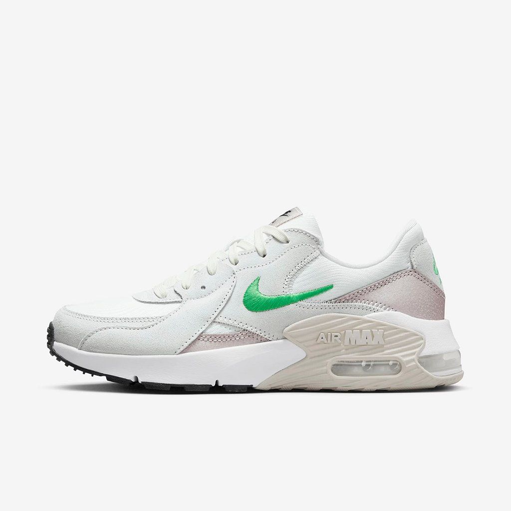 Tênis Nike Air Max Excee Feminino Cor Branco/Verde Tênis Nike Air Max Excee Feminino Cor Branco/Verde