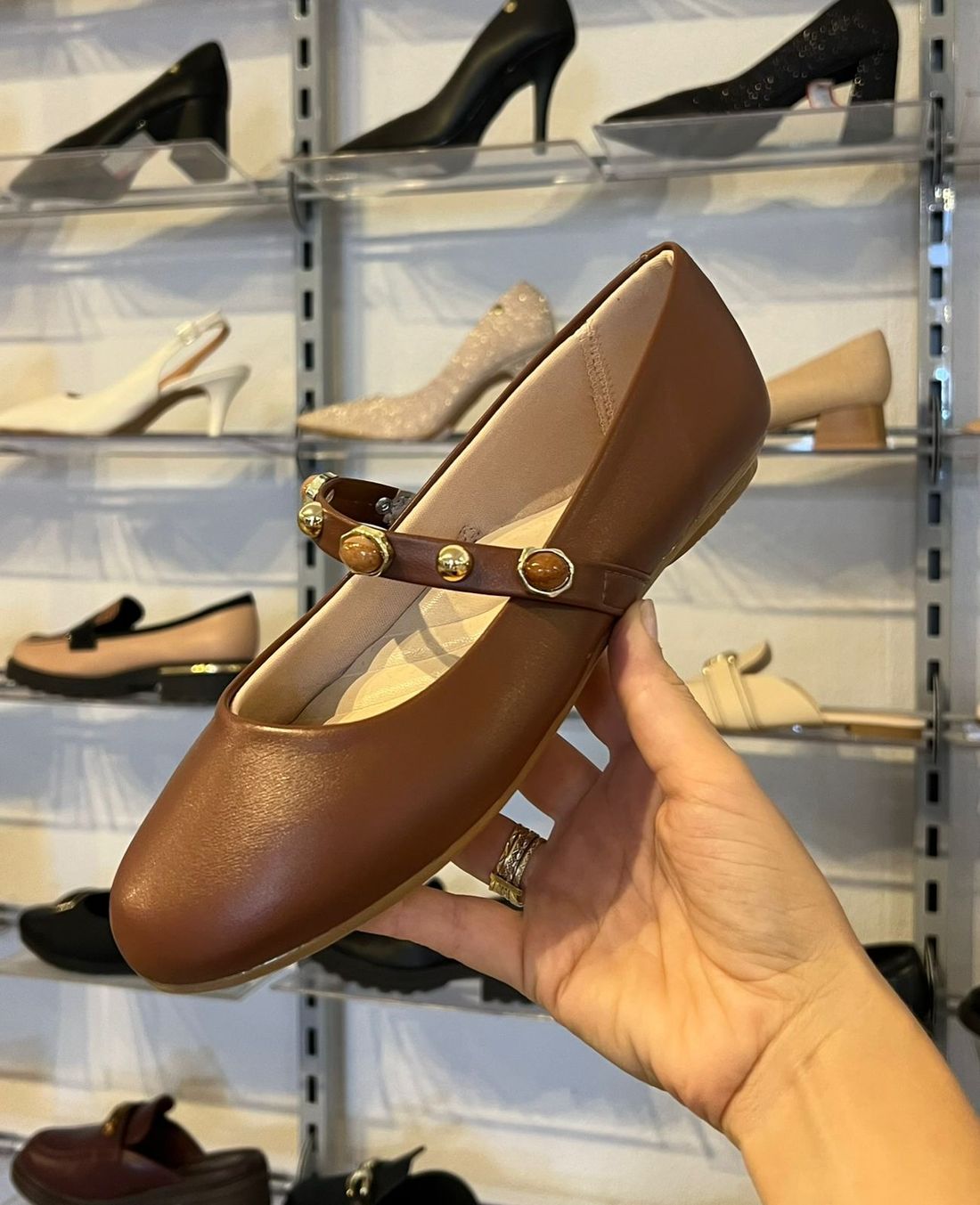 Sapatilha Moleca Femimina Cor Avela