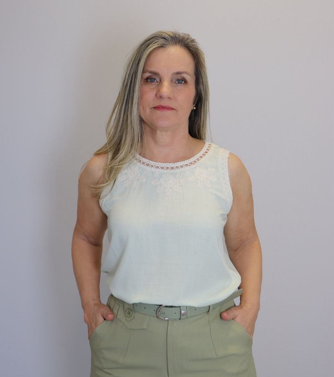 Blusa Maxma Regata Feminino Cor Verde