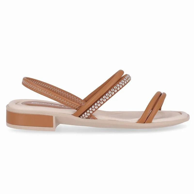 Sandália Piccadilly Salto Baixo Feminino Cor Marrom Mascavo Sandália Piccadilly Salto Baixo Feminino Cor Marrom Mascavo