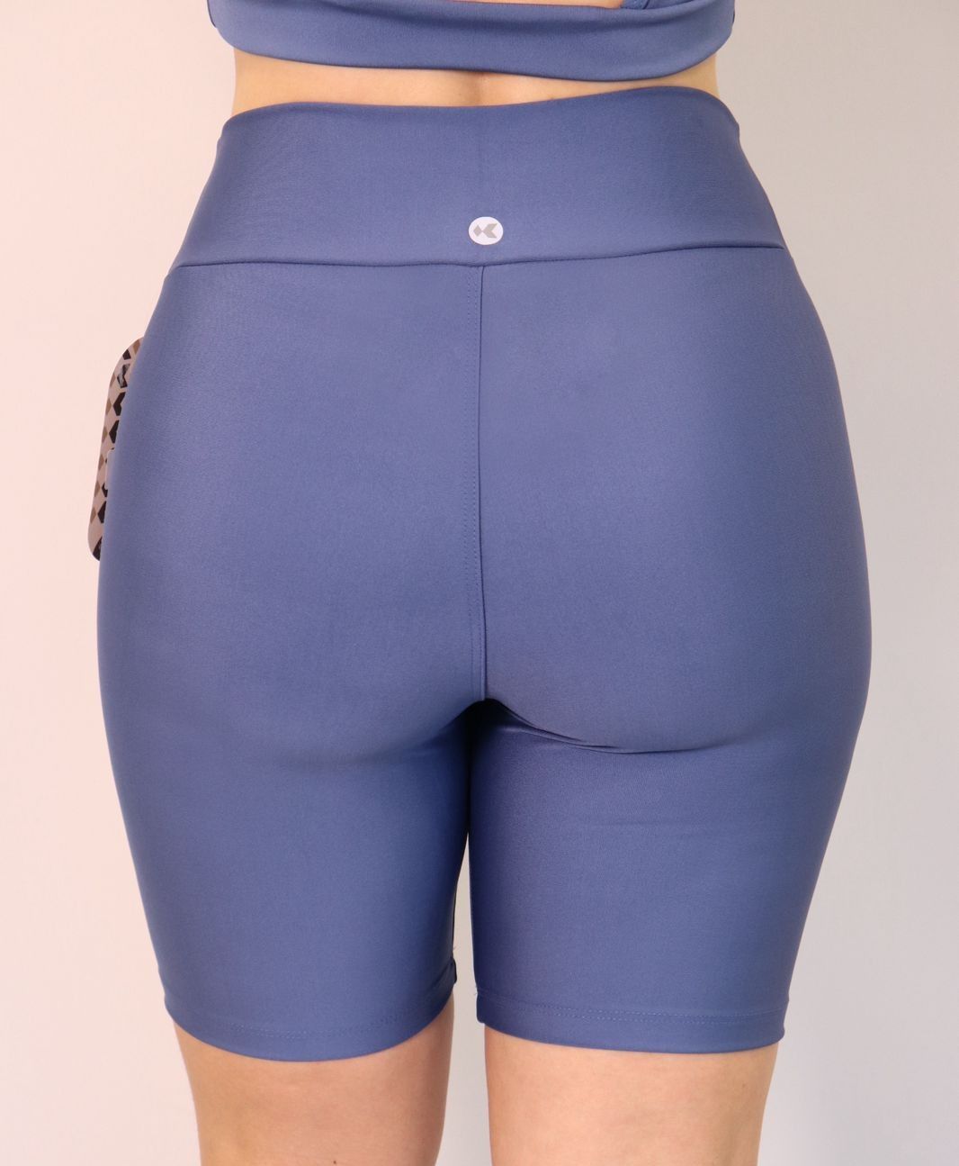 Bermuda Karamoella Feminino Cor Azul Bermuda Karamoella Feminino Cor Azul