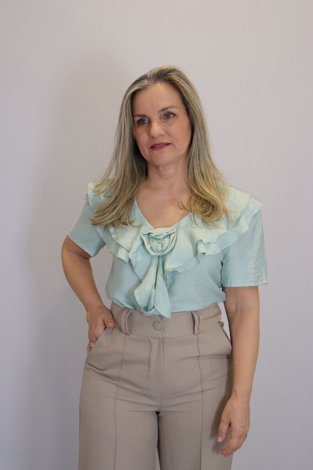 Blusa Maxma Feminino Cor Verde