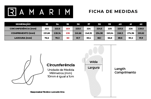 Tênis Ramarim Casual Feminino Cor Preto
