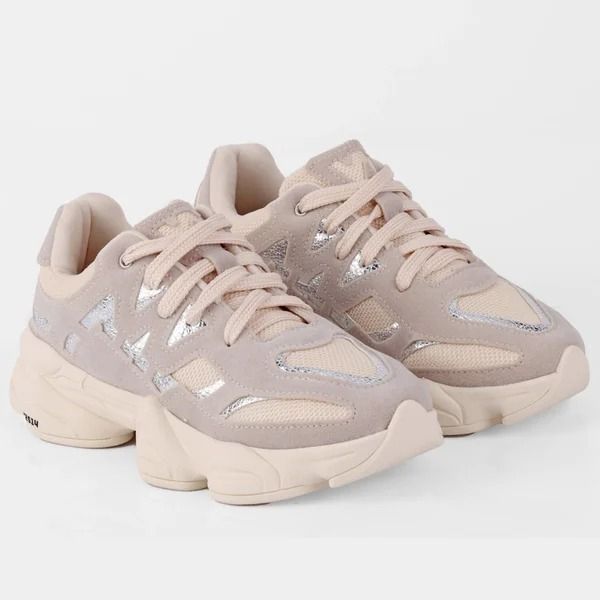 Tênis World Colors Infantil Feminino Cor Areia/ Off White Tênis World Colors Infantil Feminino Cor Areia/ Off White